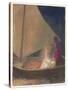 La Barque, 1902-Odilon Redon-Stretched Canvas