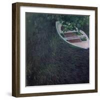 La Barque, about 1887-Claude Monet-Framed Giclee Print