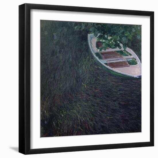 La Barque, about 1887-Claude Monet-Framed Giclee Print