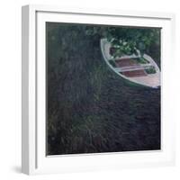 La Barque, about 1887-Claude Monet-Framed Giclee Print