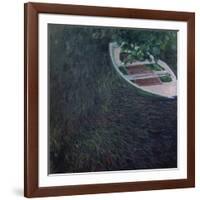 La Barque, about 1887-Claude Monet-Framed Giclee Print