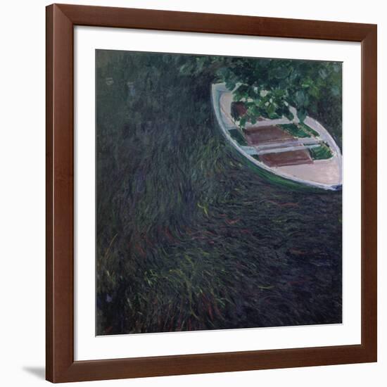 La Barque, about 1887-Claude Monet-Framed Giclee Print