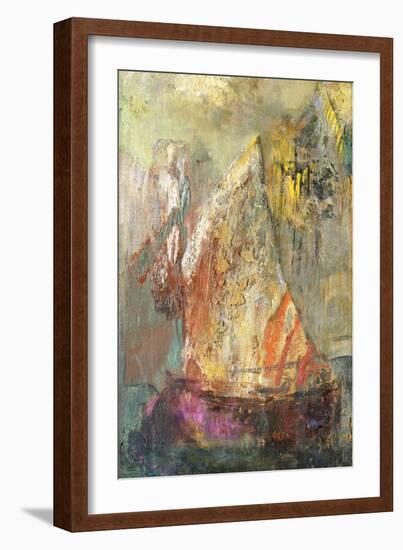 La Barque-Odilon Redon-Framed Giclee Print