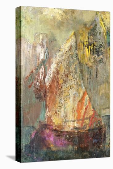 La Barque-Odilon Redon-Stretched Canvas