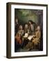 La Barre and Other Musicians, circa 1710-Robert Tournieres-Framed Giclee Print