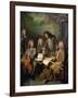 La Barre and Other Musicians, circa 1710-Robert Tournieres-Framed Giclee Print