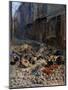 La Barricade, Rue de La Mortellerie, c.1848-Jean-Louis Ernest Meissonier-Mounted Giclee Print