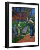 La barriere fleurie, Le Pouldu, Finisterre,1889-Paul Serusier-Framed Giclee Print