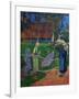 La barriere fleurie, Le Pouldu, Finisterre,1889-Paul Serusier-Framed Giclee Print