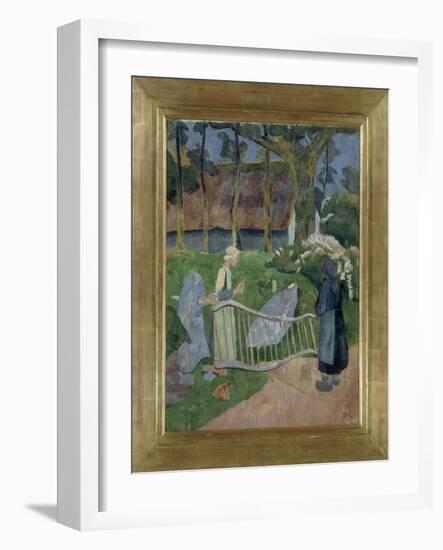 La barrière fleurie, Le Pouldu-Paul Serusier-Framed Giclee Print