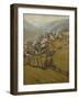 La Bastide du Vert, Novembre-Henri Martin-Framed Giclee Print