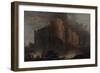 La Bastille, dans les premiers jours de sa démolition-Hubert Robert-Framed Giclee Print