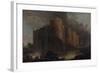 La Bastille, dans les premiers jours de sa démolition-Hubert Robert-Framed Giclee Print