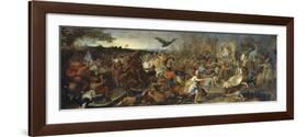 La Bataille d'Arbelles-Charles Le Brun-Framed Giclee Print