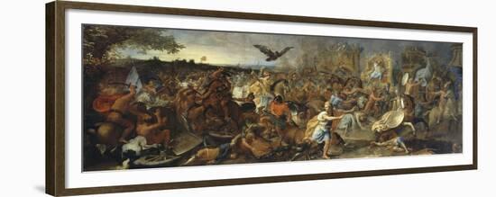 La Bataille d'Arbelles-Charles Le Brun-Framed Giclee Print