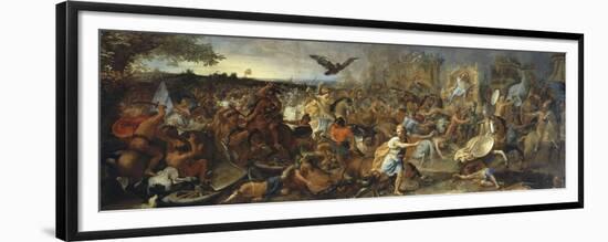 La Bataille d'Arbelles-Charles Le Brun-Framed Giclee Print