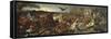 La Bataille d'Arbelles-Charles Le Brun-Framed Stretched Canvas