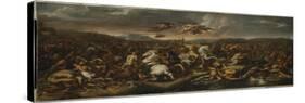 La bataille de Constantin-Raffaello Sanzio-Stretched Canvas