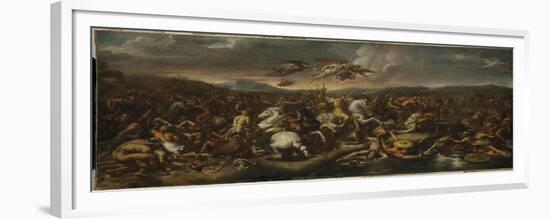 La bataille de Constantin-Raffaello Sanzio-Framed Premium Giclee Print