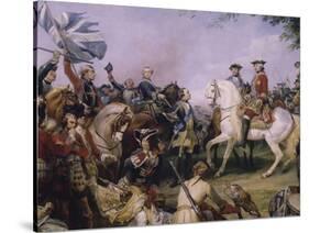 La Bataille de Fontenoy, 11 mai 1745-Horace Vernet-Stretched Canvas