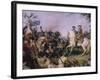 La Bataille de Fontenoy, 11 mai 1745-Horace Vernet-Framed Giclee Print