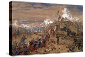 La Bataille De Malakoff, Le 7 Septembre 1855 (Guerre De Crimee, Episode Du Siege De Sebastopol - At-William 'Crimea' Simpson-Stretched Canvas