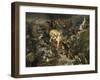 La Bataille de Taillebourg-Eugene Delacroix-Framed Giclee Print