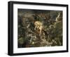 La Bataille de Taillebourg-Eugene Delacroix-Framed Giclee Print