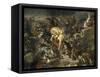 La Bataille de Taillebourg-Eugene Delacroix-Framed Stretched Canvas