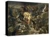 La Bataille de Taillebourg-Eugene Delacroix-Stretched Canvas