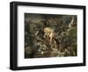 La Bataille de Taillebourg-Eugene Delacroix-Framed Giclee Print
