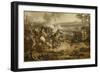 La bataille des Pyramides (21 Juillet 1798) ; esquisse-Francois Andre Vincent-Framed Giclee Print