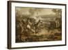 La bataille des Pyramides (21 Juillet 1798) ; esquisse-Francois Andre Vincent-Framed Giclee Print