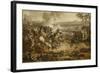 La bataille des Pyramides (21 Juillet 1798) ; esquisse-Francois Andre Vincent-Framed Giclee Print