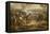 La bataille des Pyramides (21 Juillet 1798) ; esquisse-Francois Andre Vincent-Framed Stretched Canvas
