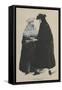 La Bauta, Italian Theater Costume-Maurice Sand-Framed Stretched Canvas