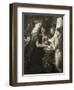 La Bella Mano, 1905 (Photogravure) (See 106994)-Dante Gabriel Rossetti-Framed Premium Giclee Print