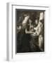 La Bella Mano, 1905 (Photogravure) (See 106994)-Dante Gabriel Rossetti-Framed Premium Giclee Print