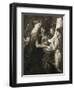 La Bella Mano, 1905 (Photogravure) (See 106994)-Dante Gabriel Rossetti-Framed Giclee Print