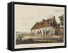 La Belle Alliance, from ‘An Historical Account of the Battle of Waterloo’,-James Rouse-Framed Stretched Canvas