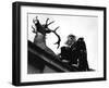 La Belle and la Bete by JeanCocteau with Jean Marais, 1946 (b/w photo)-null-Framed Photo