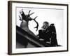 La Belle and la Bete by JeanCocteau with Jean Marais, 1946 (b/w photo)-null-Framed Photo