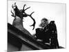 La Belle and la Bete by JeanCocteau with Jean Marais, 1946 (b/w photo)-null-Mounted Photo