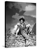 La Belle and la Bete by JeanCocteau with Jean Marais, 1946 (b/w photo)-null-Stretched Canvas