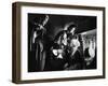 La Belle and la Bete by JeanCocteau with Jean Marais, Marcel Andre, Michel Auclair and Josette Day,-null-Framed Photo