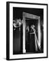 La Belle and la Bete by JeanCocteau with Josette Day, 1946 (b/w photo)-null-Framed Photo