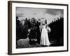 La Belle and la Bete by JeanCocteau with Josette Day and Jean Marais, 1946 (b/w photo)-null-Framed Photo