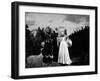 La Belle and la Bete by JeanCocteau with Josette Day and Jean Marais, 1946 (b/w photo)-null-Framed Photo