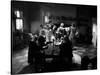 La Belle and la Bete by JeanCocteau with Michel Auclair, Josette Day, Marcel Andre and Jean Marais,-null-Stretched Canvas