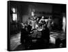 La Belle and la Bete by JeanCocteau with Michel Auclair, Josette Day, Marcel Andre and Jean Marais,-null-Framed Stretched Canvas